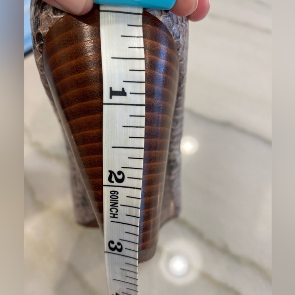 Cole Haan Snakeskin Wedges - Picture 16 of 16